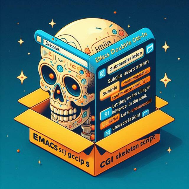 emacs double opt in